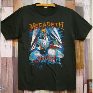 L★新品ラスト・イン・ピース【Megadeth】メガデス★Tシャツ★Bunny(Tシャツ/カットソー(半袖/袖なし))