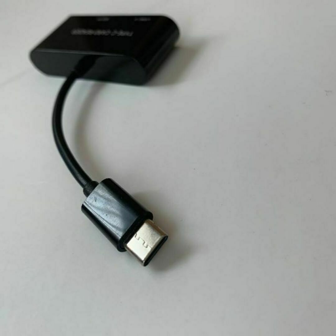 変換アダプター タイプc SDカードリーダー & USB Android Mac スマホ/家電/カメラのスマホアクセサリー(その他)の商品写真