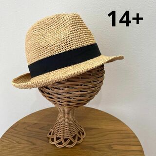 イチヨンプラス 14+ 14プラス 麦わら ハット レディース 帽子 ぼうし(麦わら帽子/ストローハット)