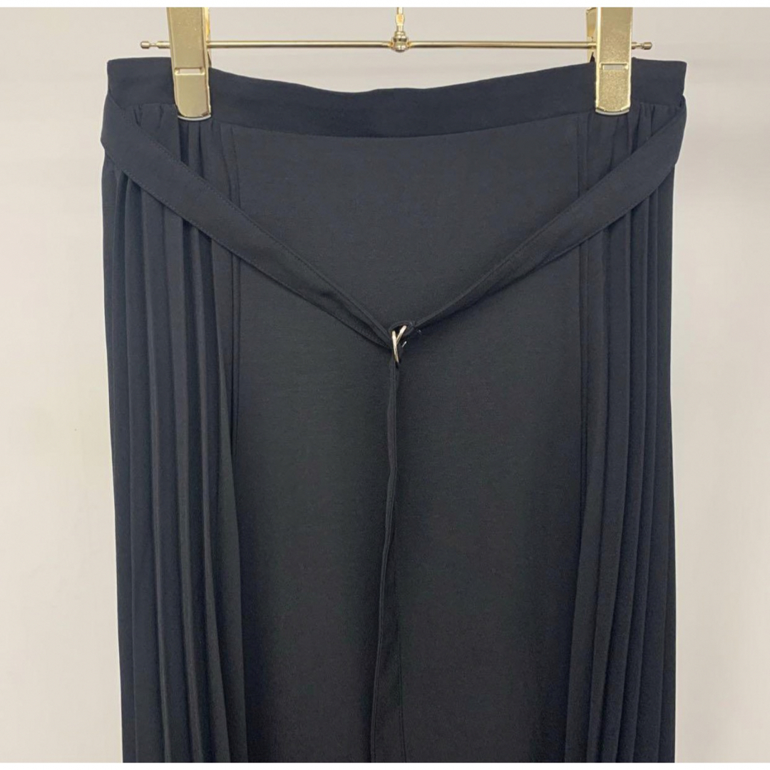 GRL(グレイル)のgrl ベルト付きサイドプリーツ切替スカート[pu22] L レディースのスカート(ロングスカート)の商品写真