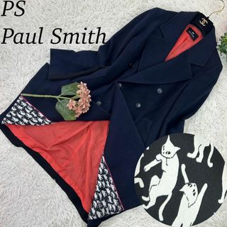 ポールスミス(Paul Smith)のピーエスポールスミス レディース ロングコート カシミヤ混 M 40 (A349(ロングコート)