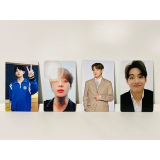 BTS テテ 公式 フォトカード トレカ 4枚セット レア(アイドルグッズ)