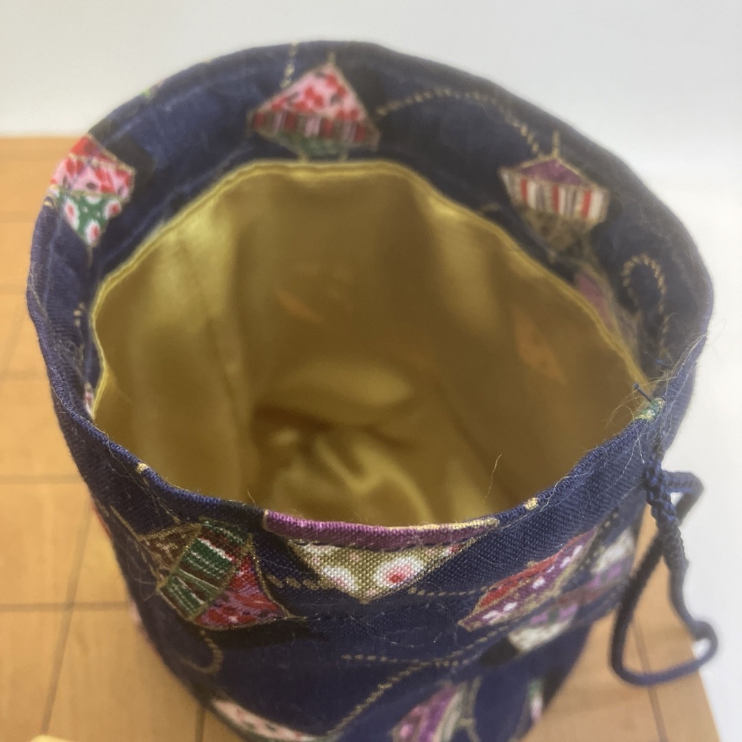 A cute bag . Ａspin駒袋:持ち運びが便利な巾着タイプNo.339 エンタメ/ホビーのテーブルゲーム/ホビー(囲碁/将棋)の商品写真