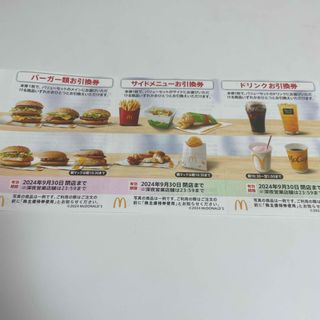 マクドナルド　株主優待　1シート(その他)