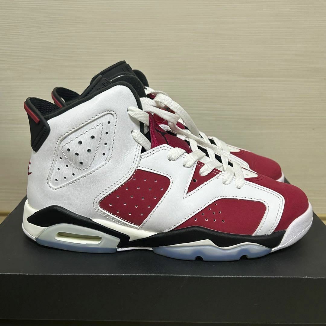 Jordan Brand（NIKE）(ジョーダン)のNIKE AIR JORDAN 6 RETRO CARMINE レディースの靴/シューズ(スニーカー)の商品写真