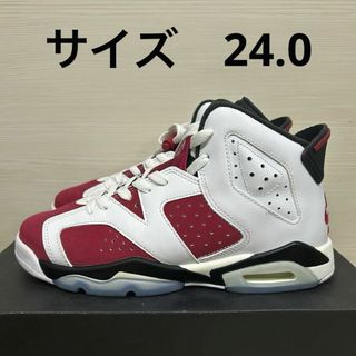 ジョーダン(Jordan Brand（NIKE）)のNIKE AIR JORDAN 6 RETRO CARMINE(スニーカー)