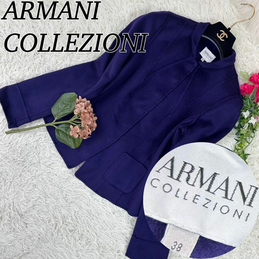 ARMANI COLLEZIONI(アルマーニ コレツィオーニ)のアルマーニコレツォーニ レディース テーラードジャケット M 38 (A346 レディースのジャケット/アウター(テーラードジャケット)の商品写真