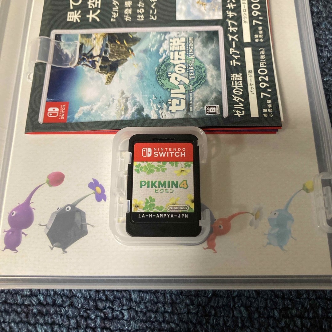 Nintendo Switch(ニンテンドースイッチ)のピクミン4 エンタメ/ホビーのゲームソフト/ゲーム機本体(家庭用ゲームソフト)の商品写真