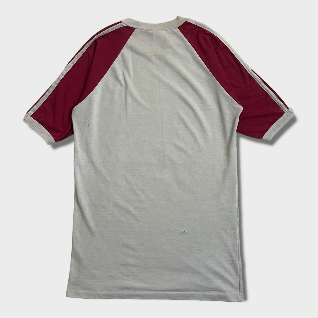 adidas(アディダス)のアディダス　80s　Tシャツ　ラグラン　ビンテージ　トレフォイルロゴ　フェード その他のその他(その他)の商品写真