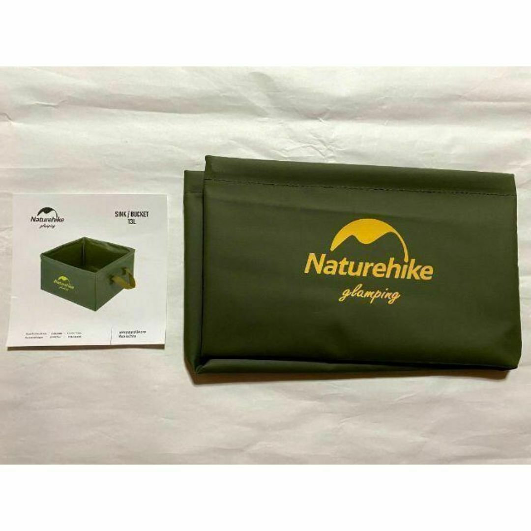 Naturehike ネイチャーハイク 折りたたみ バケツ 13L　アウトドア用 スポーツ/アウトドアのアウトドア(調理器具)の商品写真