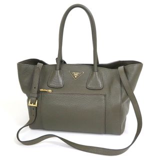 プラダ(PRADA)の【PRADA】プラダ 2WAYバッグ VITELLO PHENIX カーキ BN2795/kr12465ik(ショルダーバッグ)