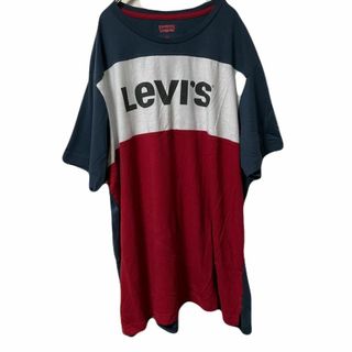 リーバイス(Levi's)の90s 古着 リーバイス Tシャツ 3XL 薄手 フロントロゴ ゆるだぼ(Tシャツ/カットソー(半袖/袖なし))