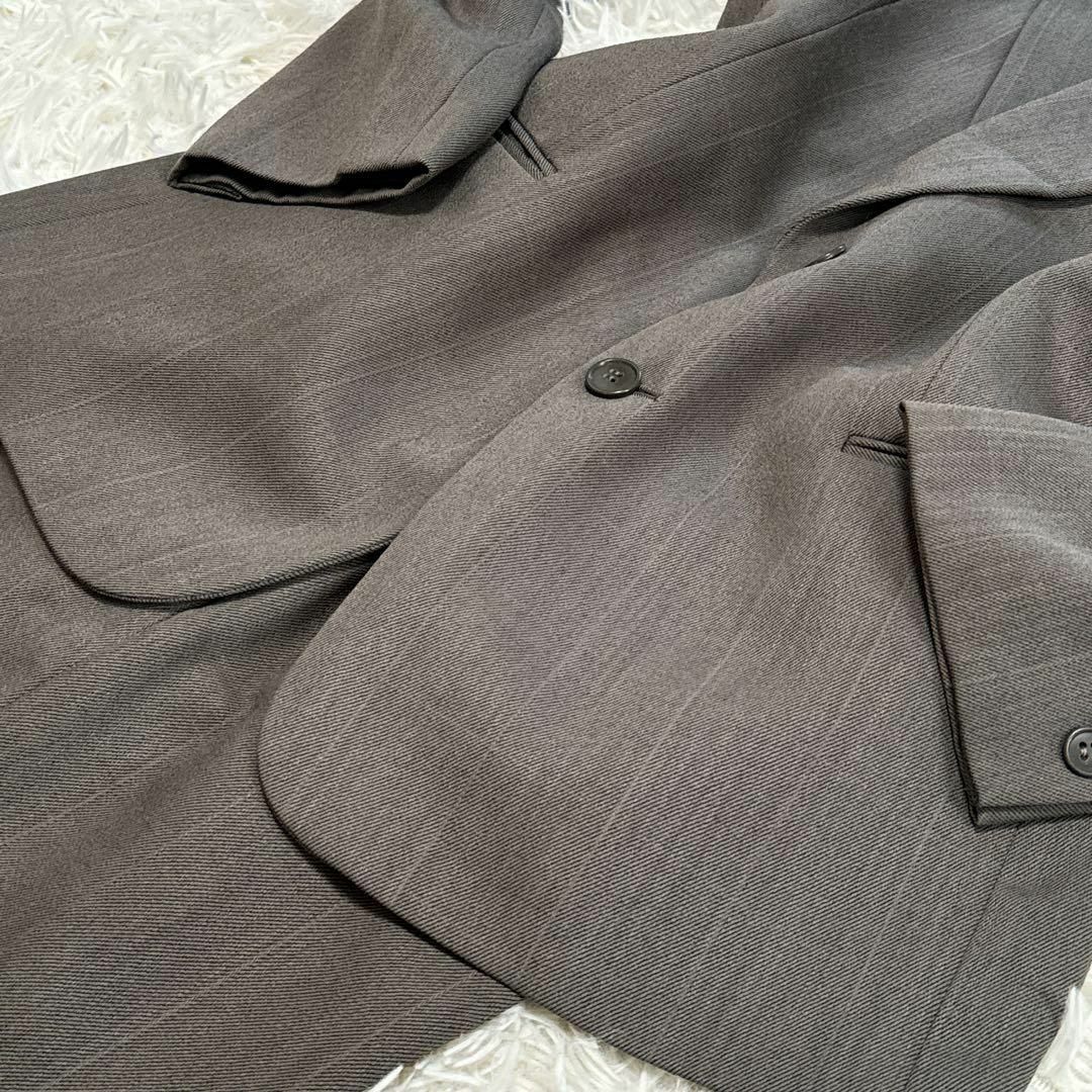 Giorgio Armani(ジョルジオアルマーニ)の美品/希少 ジョルジオアルマーニ セットアップ スーツ グレー M メンズのスーツ(その他)の商品写真