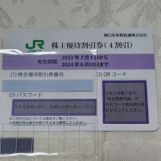 JR東日本 株主優待割引券(4割引)(その他)