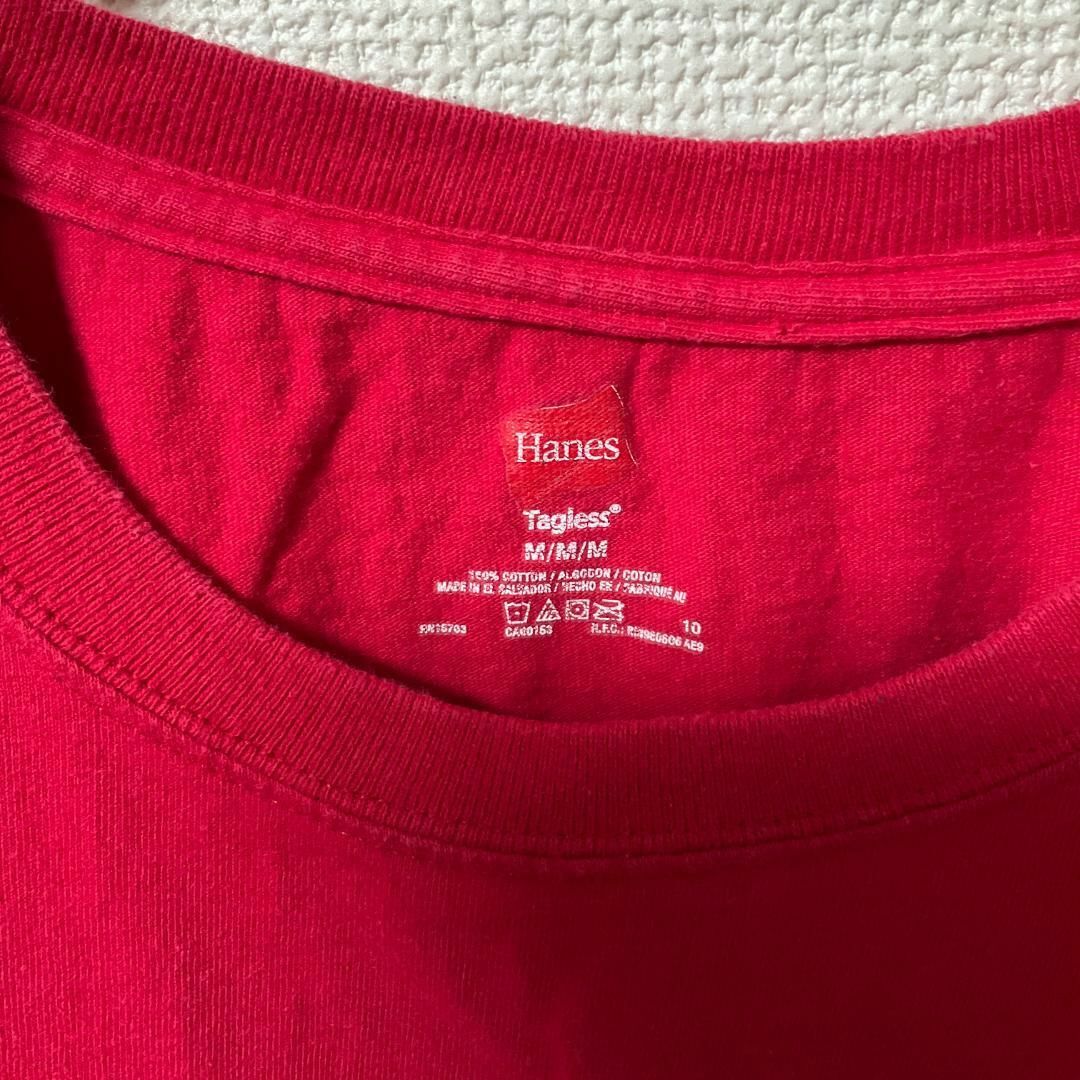 Hanes(ヘインズ)の90s 古着 Hanes Tシャツ M コカコーラ フロントロゴ トップス メンズのトップス(Tシャツ/カットソー(半袖/袖なし))の商品写真