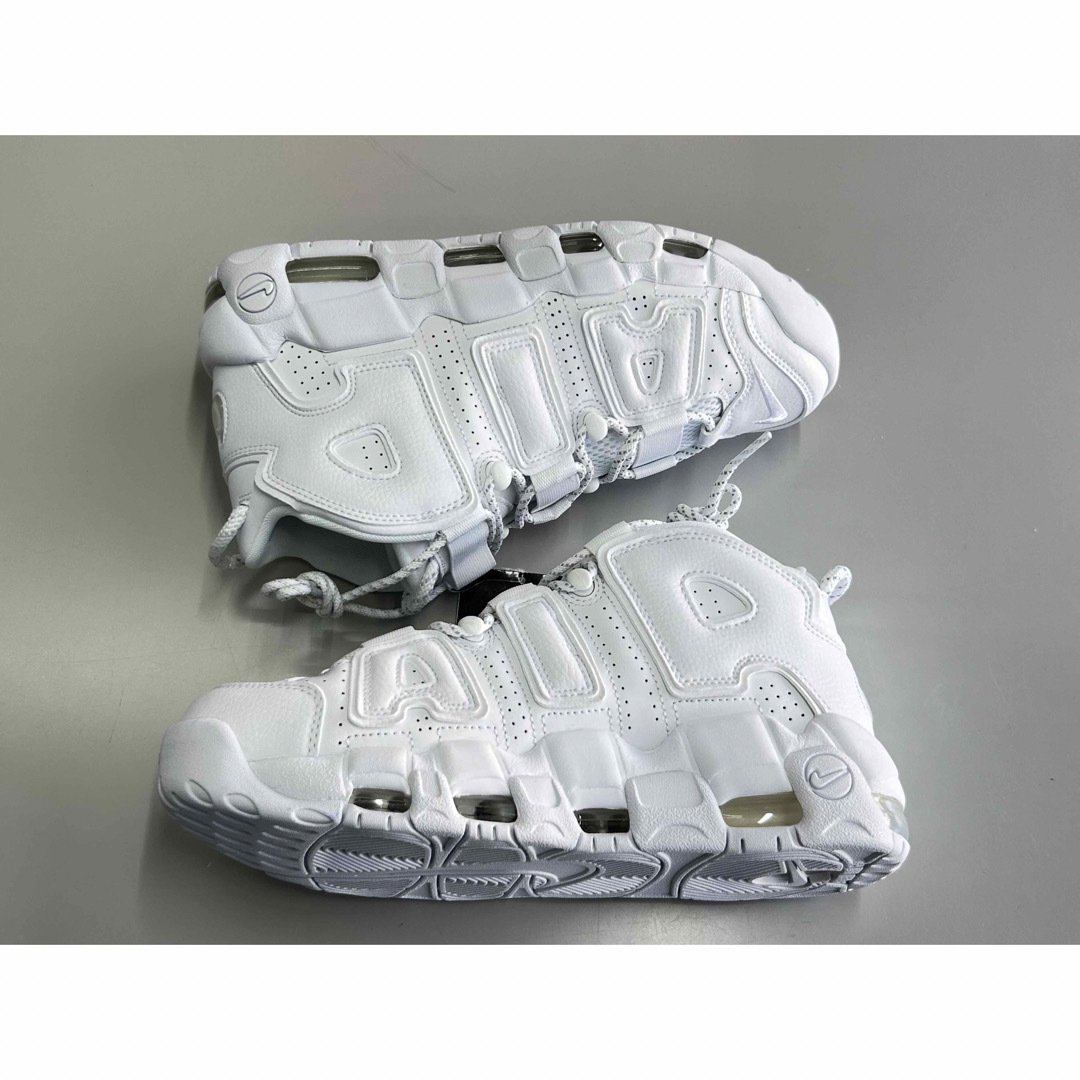 NIKE - 26cm Nike Air More Uptempo エアモアアップテンポ 白の NIKE - 26cm Nike Air More Uptempo エアモアアップテンポ 白の
