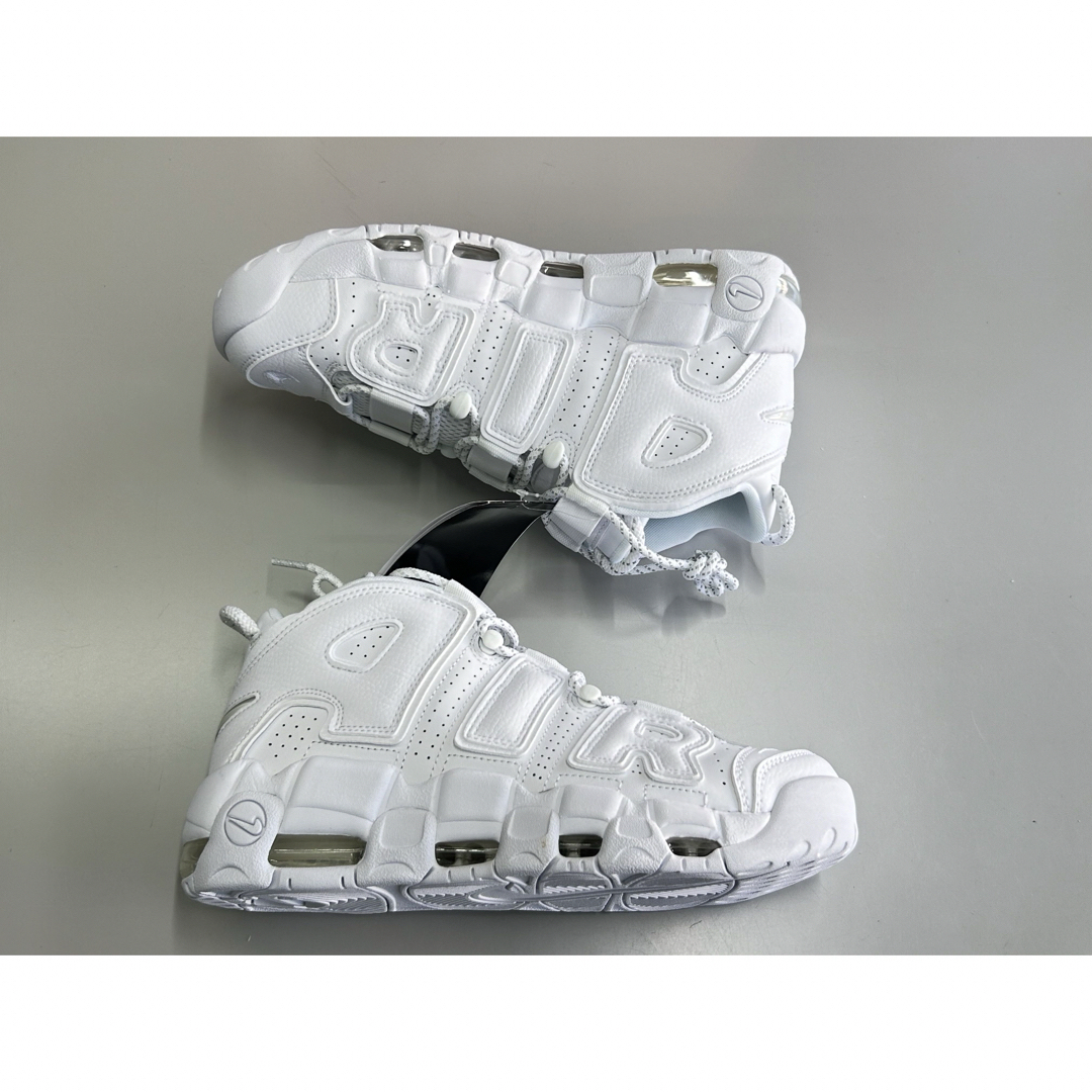 NIKE - 26cm Nike Air More Uptempo エアモアアップテンポ 白の NIKE - 26cm Nike Air More Uptempo エアモアアップテンポ 白の