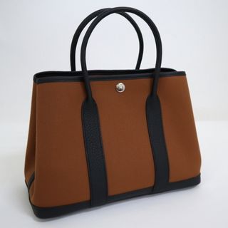 エルメス(Hermes)の【HERMES】エルメス ガーデンパーティTPM トートバッグ トワルミリタリー×ネゴンダ フォーブ×ブラック B刻印/kt10457md(トートバッグ)