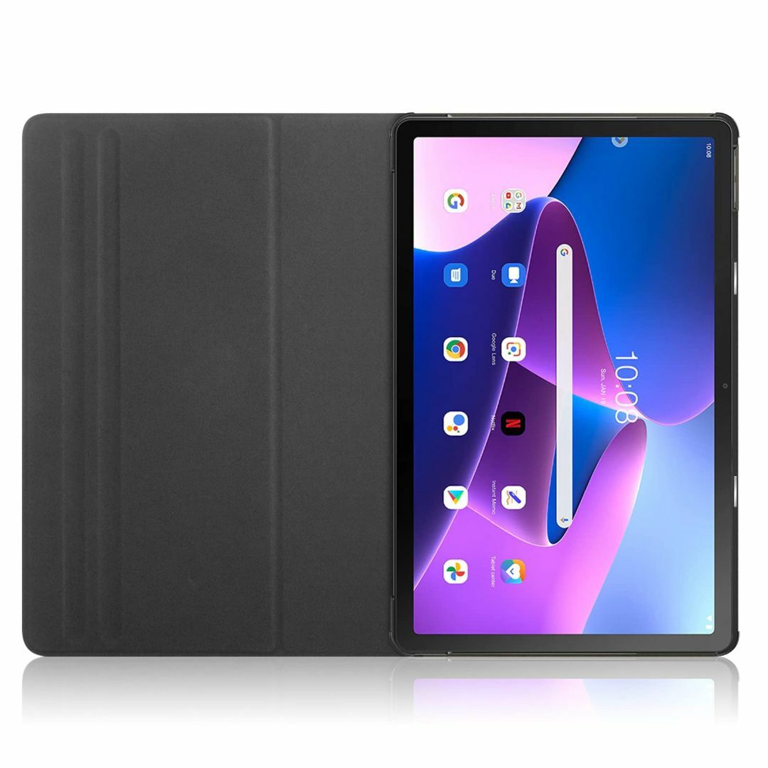 【色:グレー】Lenovo Tab M10 Plus (3rd Gen) ケース スマホ/家電/カメラのPC/タブレット(タブレット)の商品写真