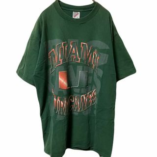 JERZEES - 【USA製】90s 古着 JERZEES Tシャツ L ビッグプリント ゆるだぼ