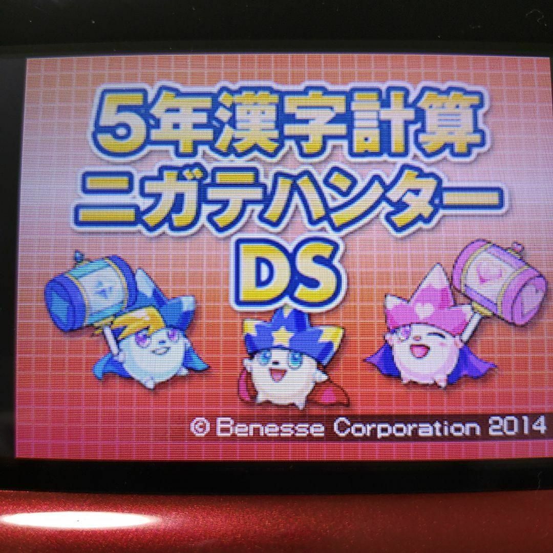 ニンテンドーDS(ニンテンドーDS)のチャレンジ5年生　５年漢字計算　ニガテハンター　DS エンタメ/ホビーのゲームソフト/ゲーム機本体(携帯用ゲームソフト)の商品写真