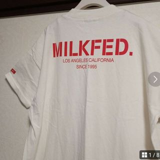 MILKFED. - ミルクフェド♡ ゆったり♡ ロングＴシャツワンピース♡ 白♡