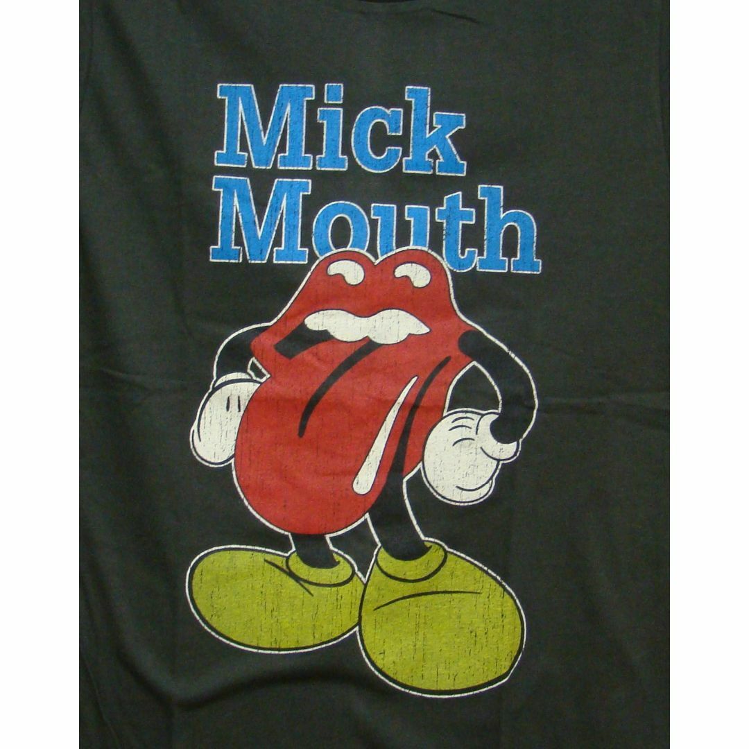 L★新品ミックマウス★ミッキーマウス＆ミックジャガーTシャツ メンズのトップス(Tシャツ/カットソー(半袖/袖なし))の商品写真