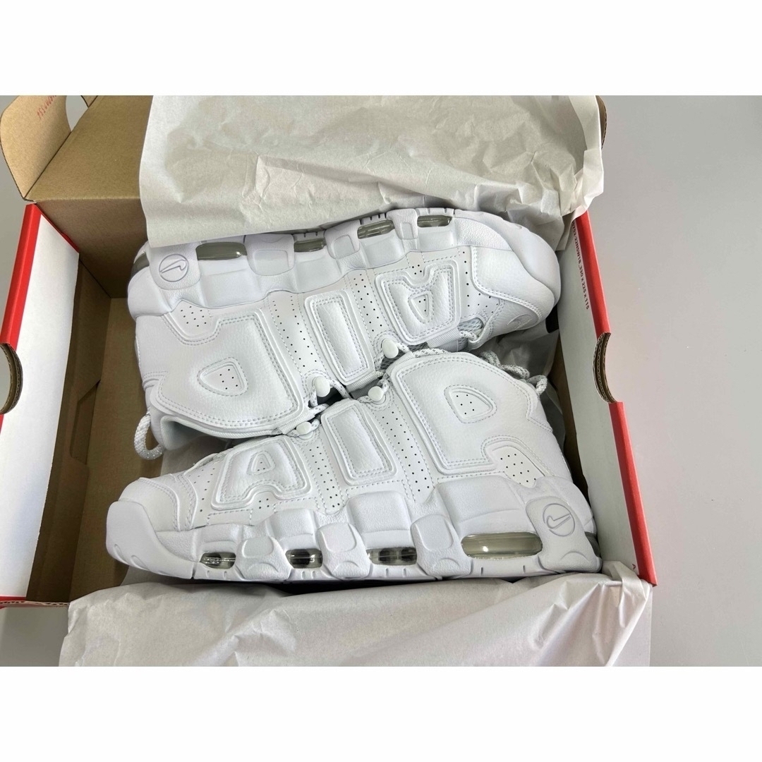 NIKE(ナイキ)の26.5cm Nike Air MoreUptempo エアモアアップテンポ 白 メンズの靴/シューズ(スニーカー)の商品写真