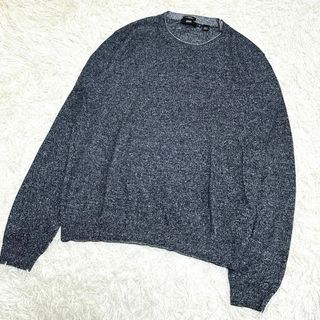 ヒューゴボス(HUGO BOSS)の極美品 ヒューゴボス ニット 麻・綿混 リネン コットン(ニット/セーター)