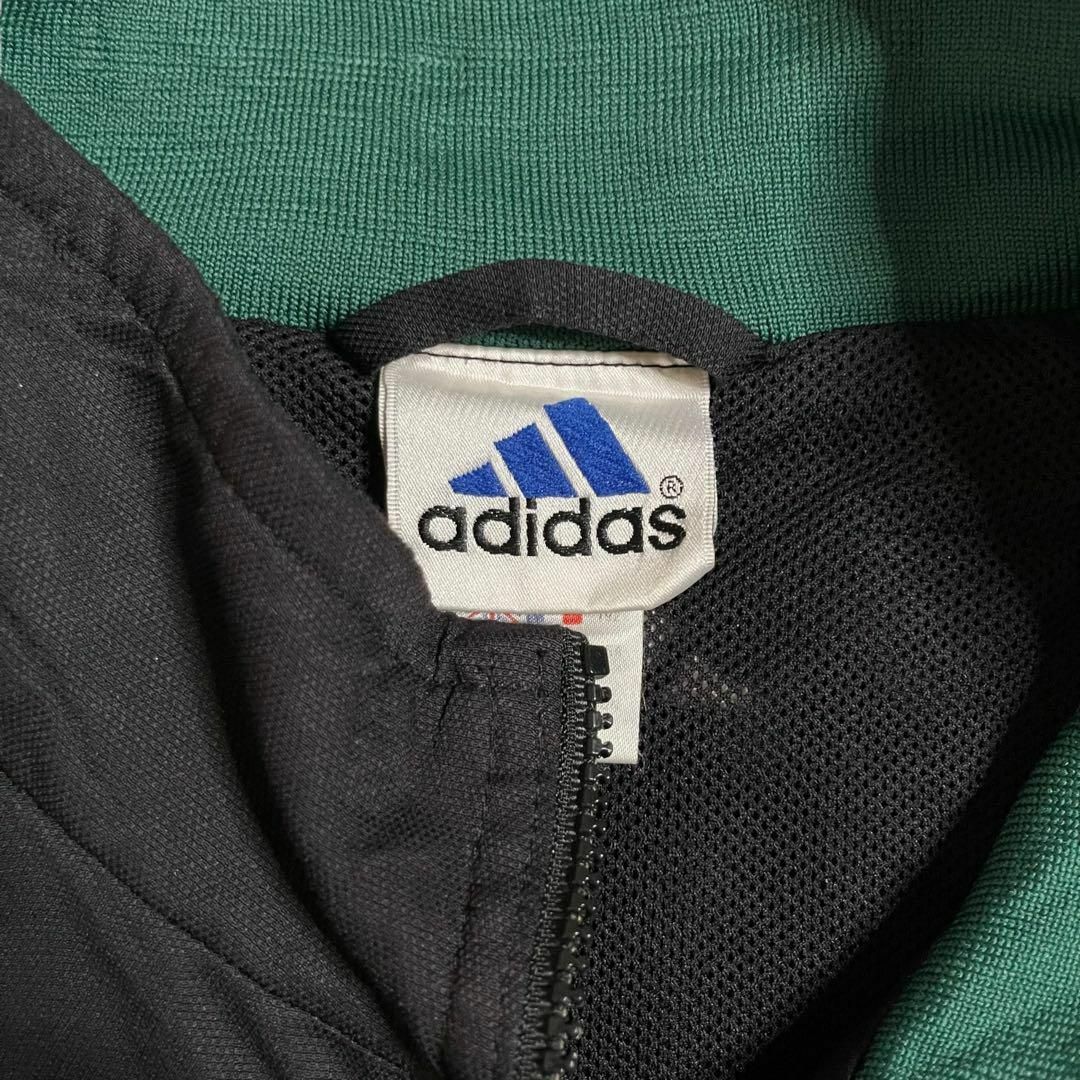 adidas(アディダス)のadidas　90s　トラックジャケット　オーバーサイズ　緑　サッカー その他のその他(その他)の商品写真