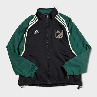 アディダス(adidas)のadidas　90s　トラックジャケット　オーバーサイズ　緑　サッカー(その他)