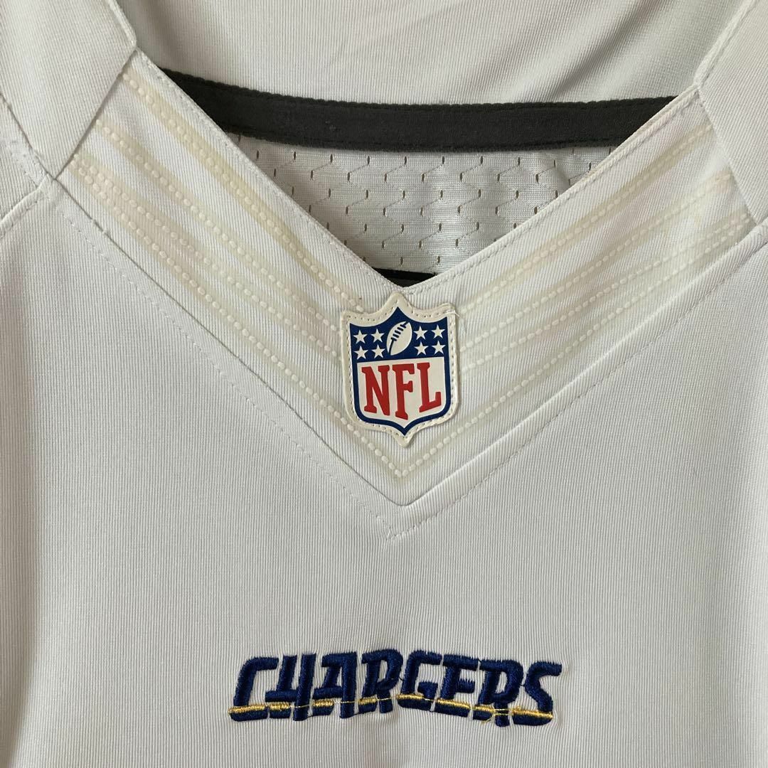 NIKE(ナイキ)のH3 NFL CHARGERSアメフトーシャツゲームシャツ　NIKE Ｌメンズ スポーツ/アウトドアのスポーツ/アウトドア その他(アメリカンフットボール)の商品写真