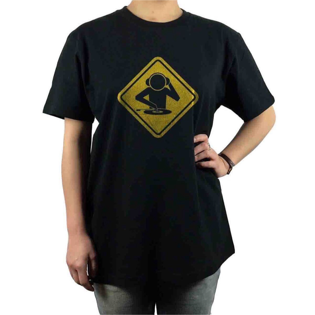 新品 クラブ DJ 道路標識 パロディ パリピ パーティー ピープル Tシャツ メンズのトップス(Tシャツ/カットソー(半袖/袖なし))の商品写真