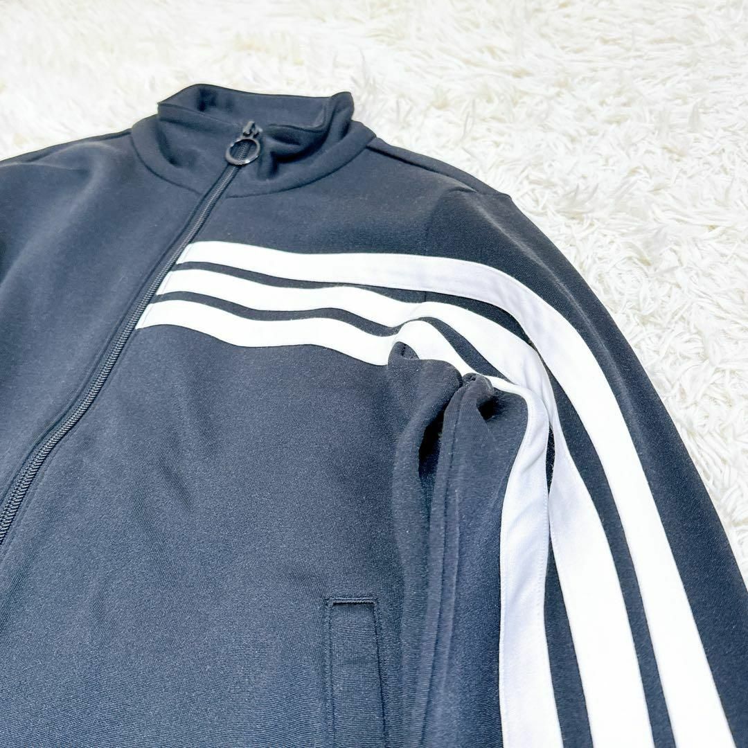 adidas(アディダス)の極美品 アディダス トラックジャケット ガイコツ 黒 国旗タグ L メンズのトップス(ジャージ)の商品写真