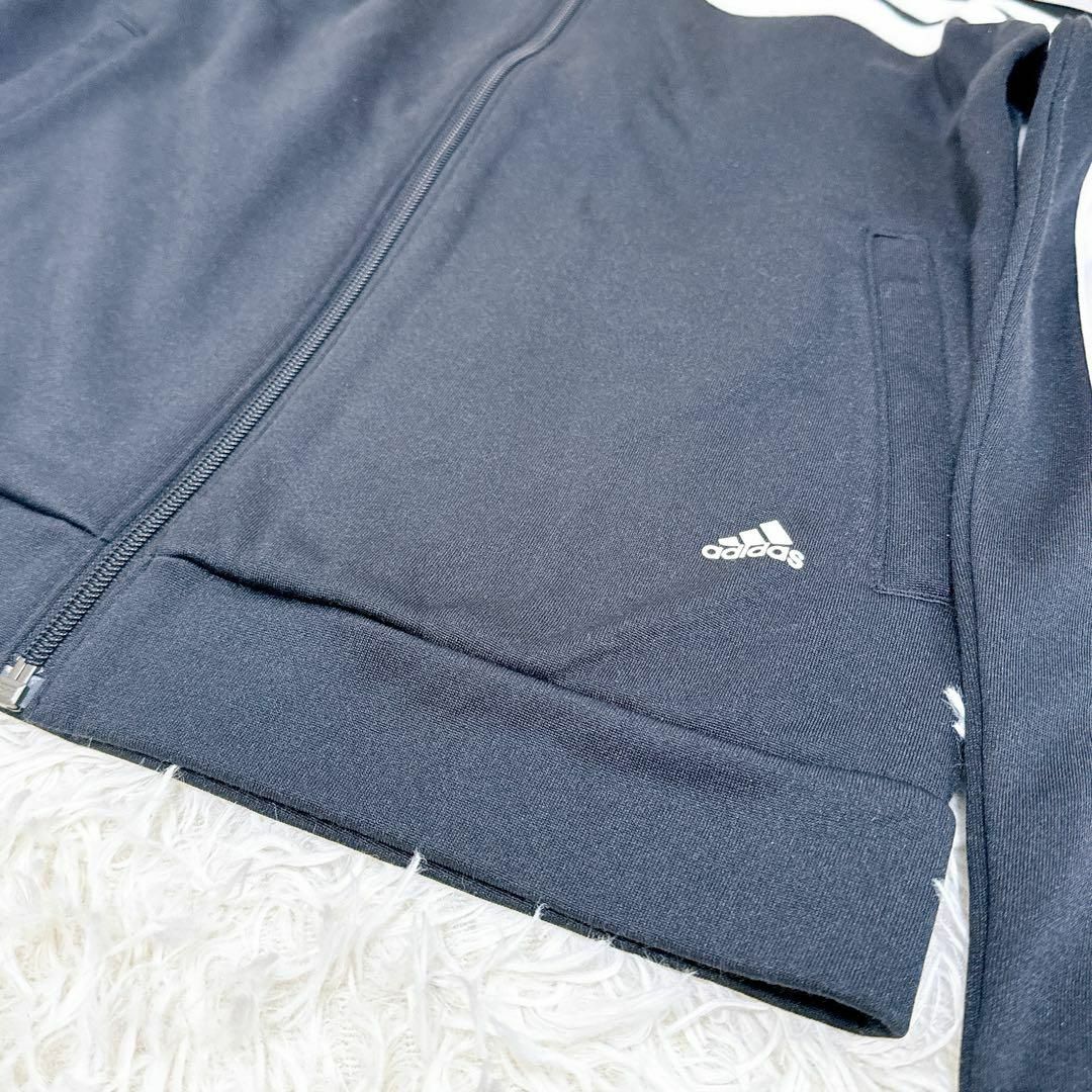 adidas(アディダス)の極美品 アディダス トラックジャケット ガイコツ 黒 国旗タグ L メンズのトップス(ジャージ)の商品写真