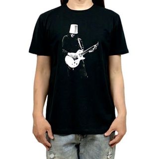 新品 バケットヘッド ガンズアンドローゼス ギター ギタリスト KFC Tシャツ(Tシャツ/カットソー(半袖/袖なし))