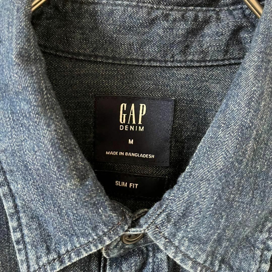 GAP(ギャップ)のJ2 GAP デニムジャケット長袖　Sメンズ　スナップボタン　パール メンズのトップス(Tシャツ/カットソー(七分/長袖))の商品写真