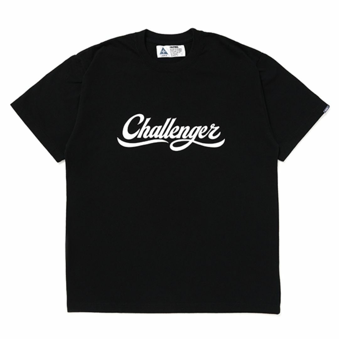 Challenger チャレンジャー SCRIPT LOGO TEE 黒 L メンズのトップス(Tシャツ/カットソー(半袖/袖なし))の商品写真