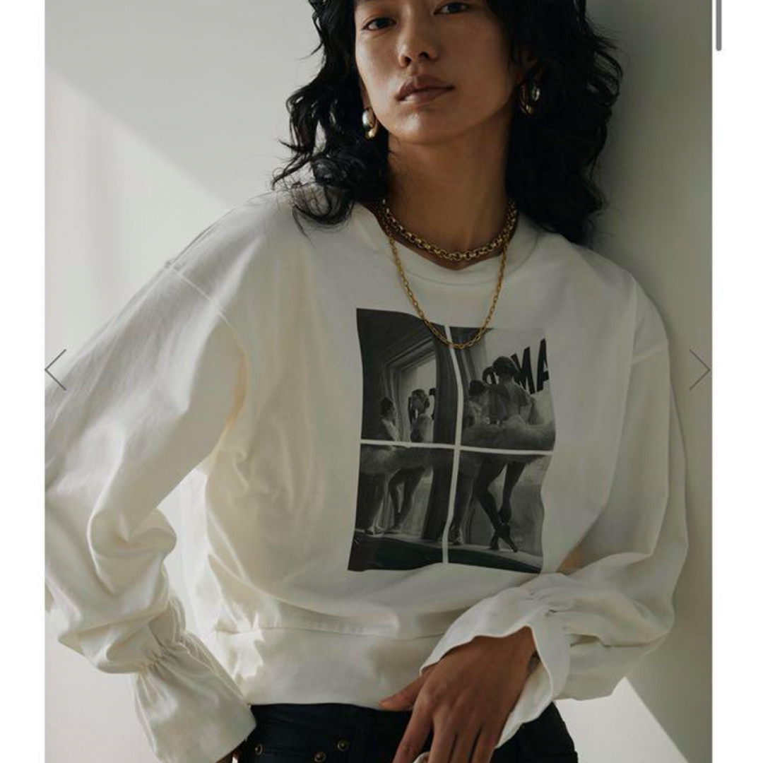 Ameri VINTAGE(アメリヴィンテージ)の入手不可！Ameri LIFE BALLERINA PUFF LONG TEE レディースのトップス(カットソー(長袖/七分))の商品写真