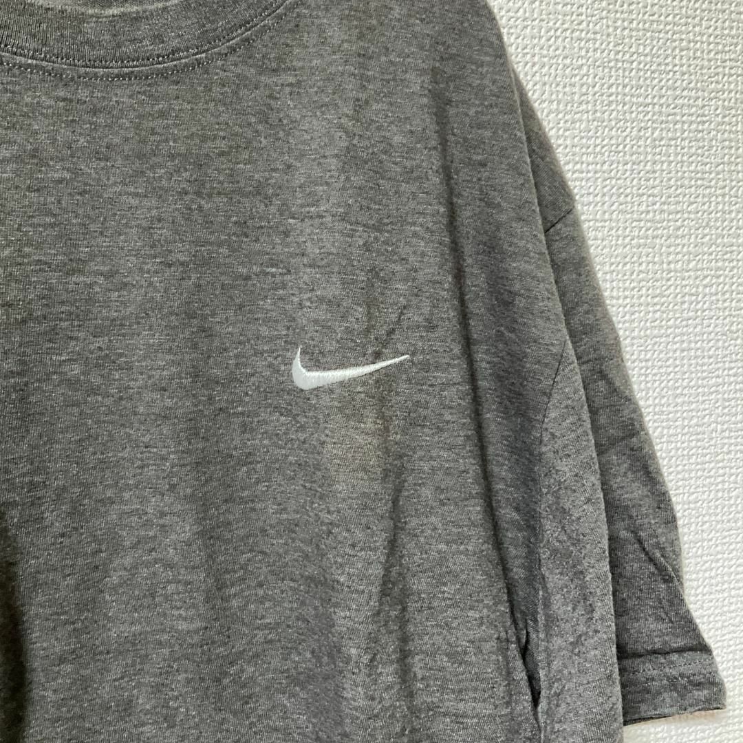 NIKE(ナイキ)の90s 古着 NIKE Tシャツ M ワンポイント 刺繍ロゴ トップス メンズのトップス(Tシャツ/カットソー(半袖/袖なし))の商品写真