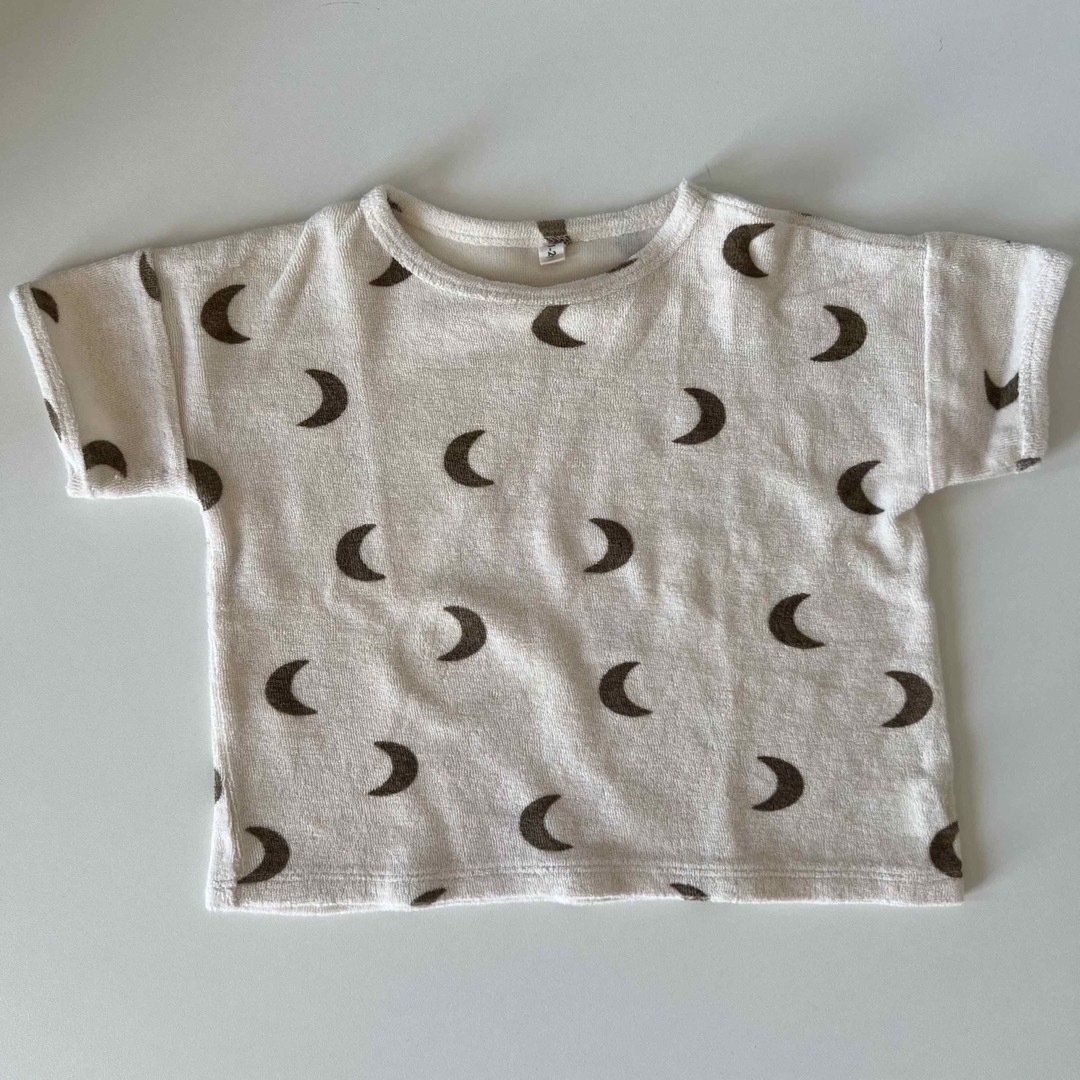 オーガニックズー🌙パイル地Tシャツ キッズ/ベビー/マタニティのキッズ服男の子用(90cm~)(Tシャツ/カットソー)の商品写真