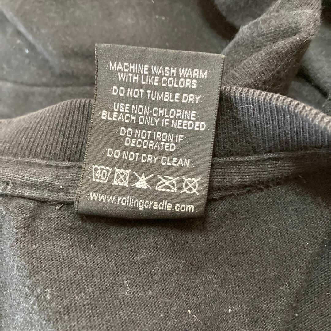 ROLLING CRADLE(ローリングクレイドル)のO3 ローリングクレイドル　tシャツ 半袖　黒　Ｌメンズ バッグプリント メンズのトップス(Tシャツ/カットソー(半袖/袖なし))の商品写真