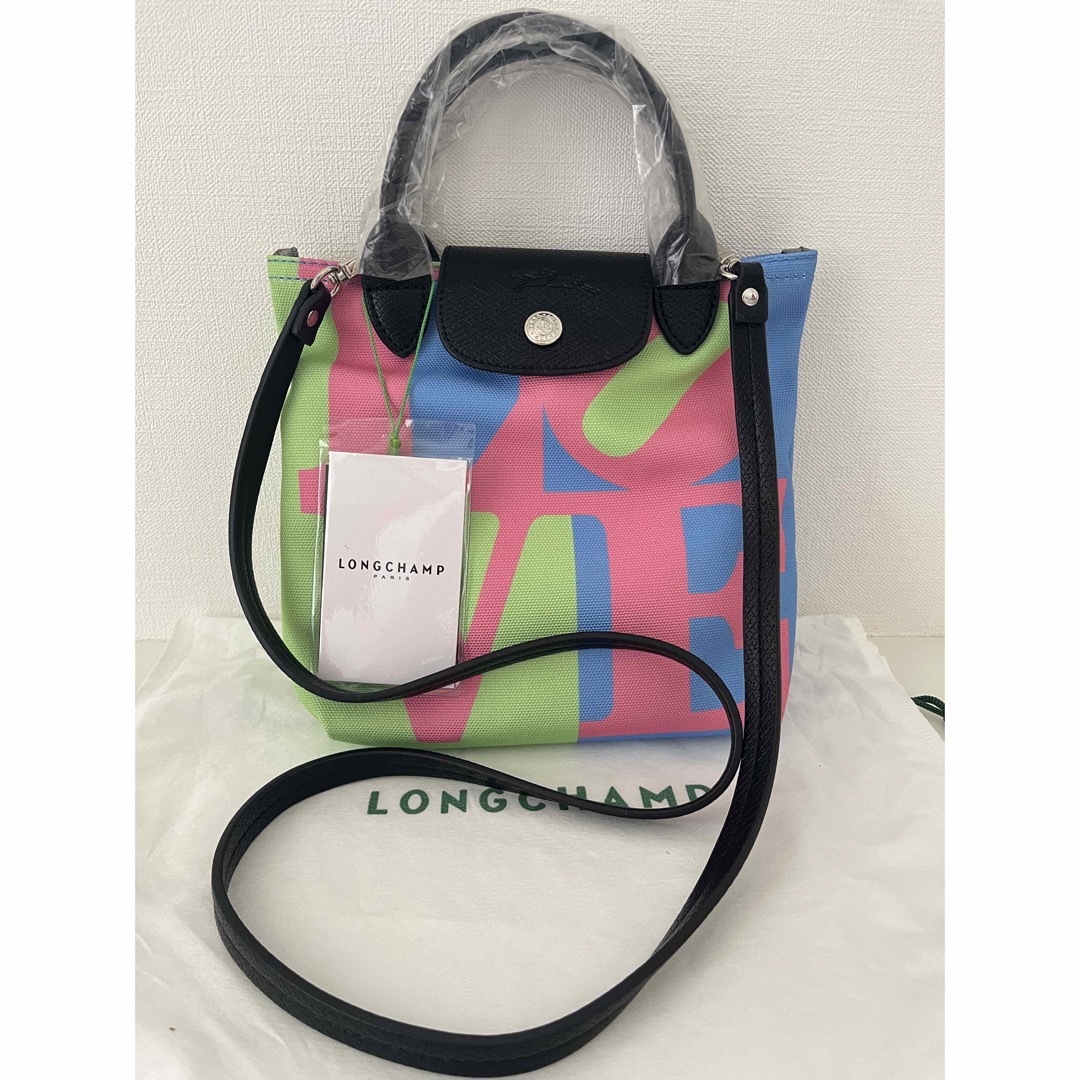 【新品】LONGCHAMP X ロバート・インディアナ　XS クロスボディ レディースのバッグ(ショルダーバッグ)の商品写真