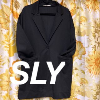 SLY - 【SLY】シンプル ロングジャケット 薄手