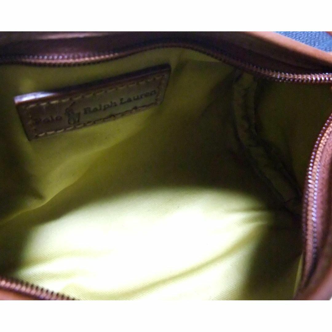 POLO RALPH LAUREN(ポロラルフローレン)の未使用保管品　POLO RALPH LAURENチェックドラムポーチ メンズのバッグ(その他)の商品写真
