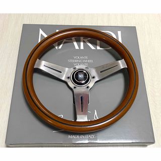 ナルディ(ナルディ)の希少【NARDI Classic】32.5Φ ウッドステアリング　即決大歓迎(汎用パーツ)