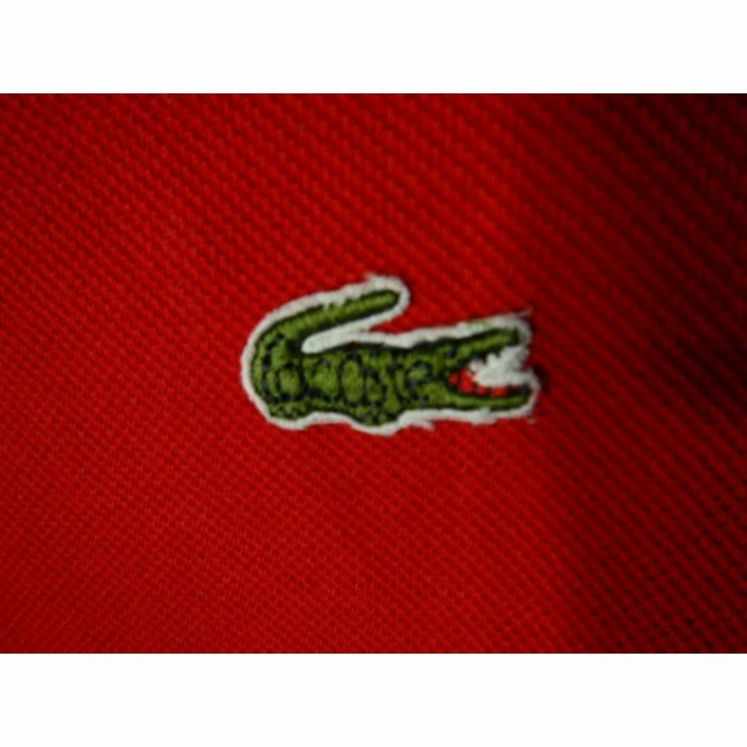 LACOSTE(ラコステ)のo2423　レア　ラコステ　レディース　レトロ　文字ワニ　ポロシャツ　 レディースのトップス(ポロシャツ)の商品写真