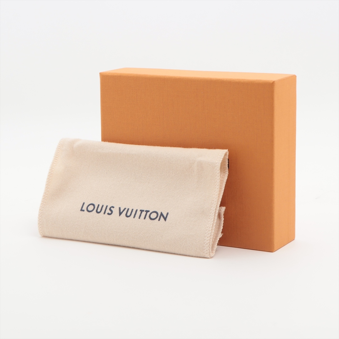 LOUIS VUITTON(ルイヴィトン)のヴィトン ポルトフォイユ･ヴィクトリーヌ   ブルー レディース コンパク レディースのファッション小物(財布)の商品写真