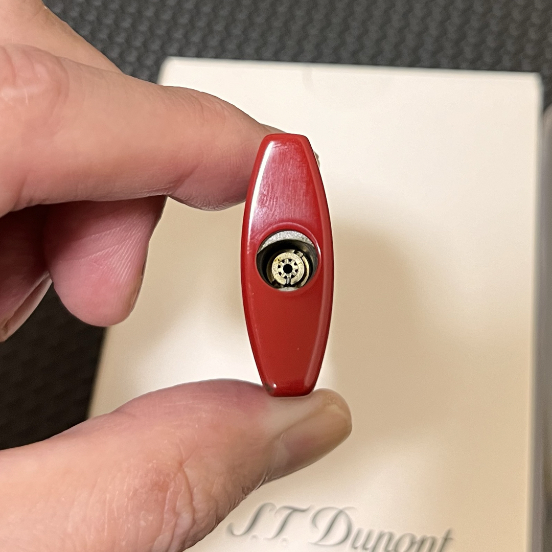 S.T. Dupont(エステーデュポン)のST.DUPONT マキシジェット ターボライター red メンズのファッション小物(タバコグッズ)の商品写真