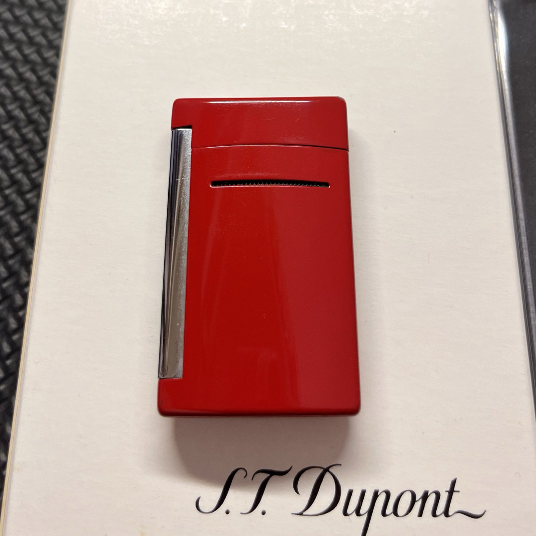 S.T. Dupont(エステーデュポン)のST.DUPONT マキシジェット ターボライター red メンズのファッション小物(タバコグッズ)の商品写真